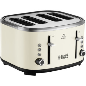 Russell Hobbs Stylevia Cream 4 Slice Toaster